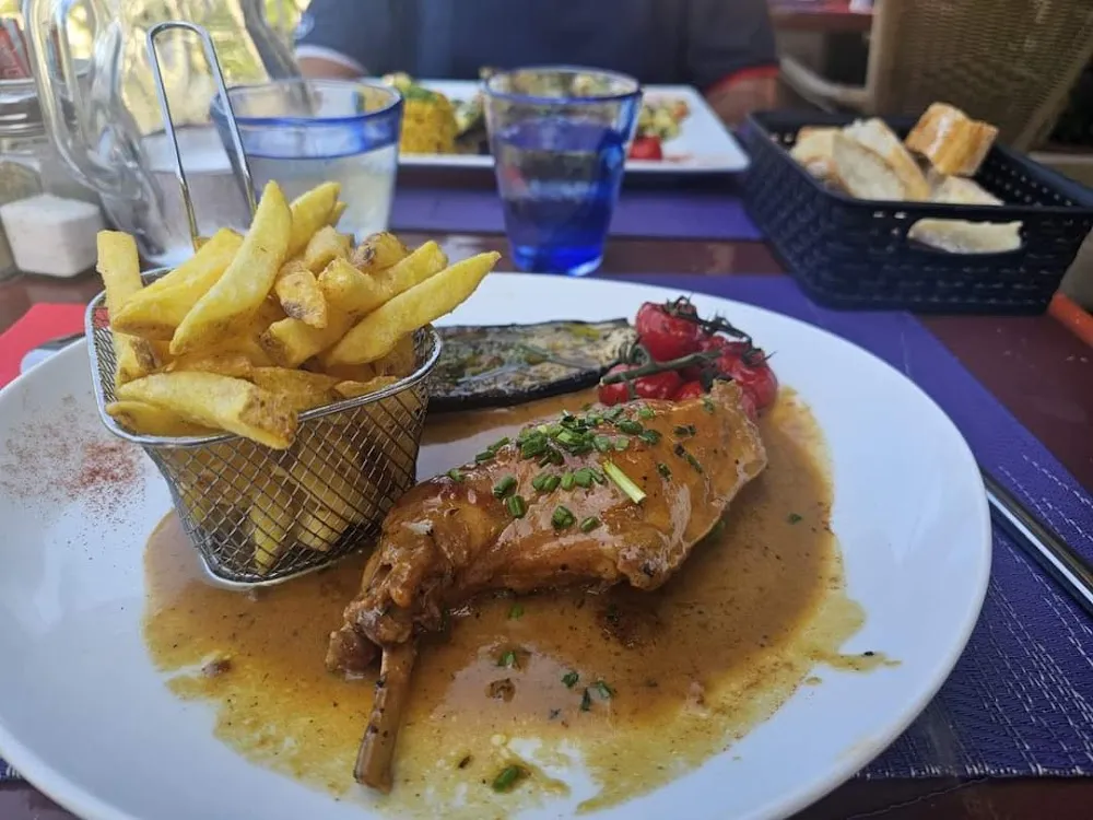 Lapin Sauce Miel Et Thym