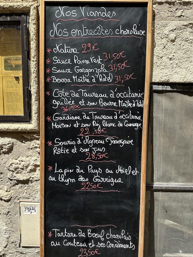 Hôtel Restaurant Bautezar et Musée - Menu Image 1